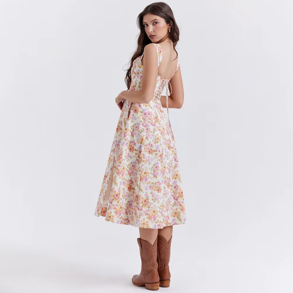 Vestido Longo Floral Belle 10