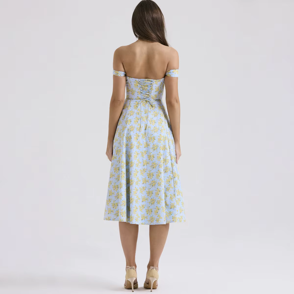 Vestido Longo Floral Camille 5