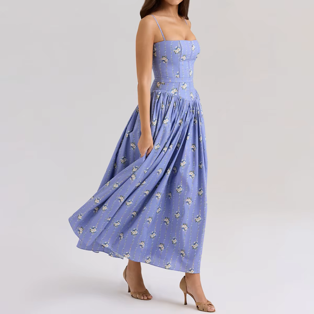 Vestido Longo Floral Eloise 5