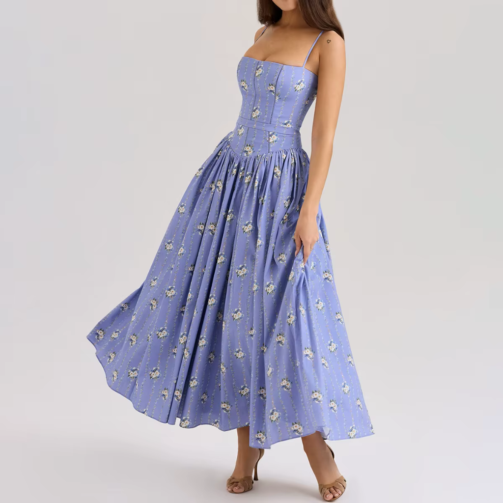Vestido Longo Floral Eloise 6