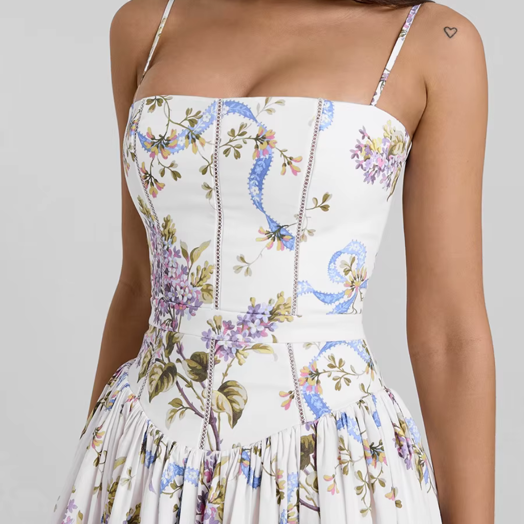 Vestido Longo Floral Lisette 3
