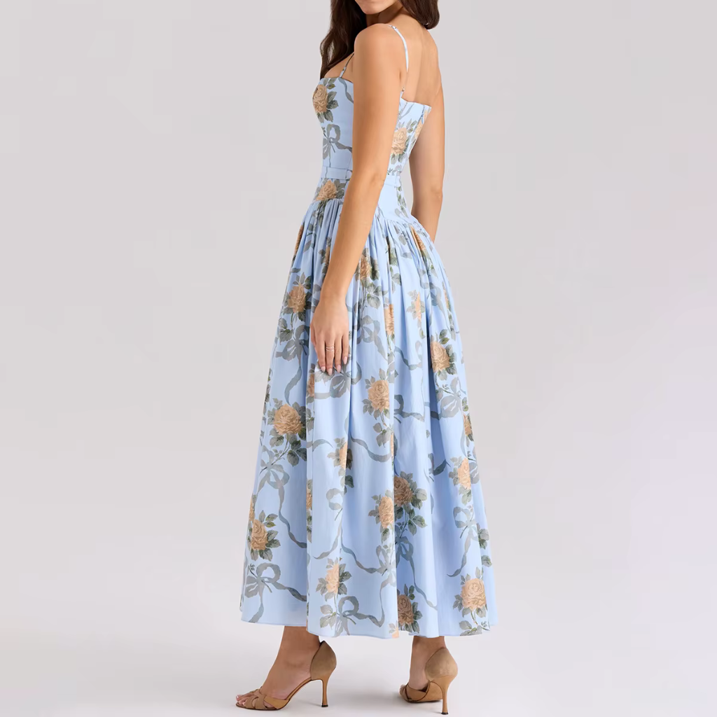 Vestido Longo Floral Lisette 8