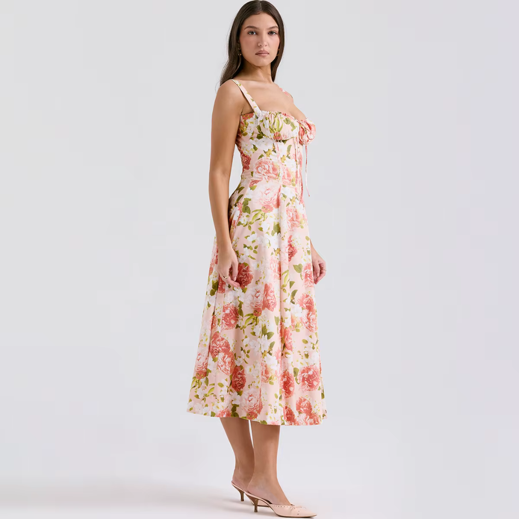 Vestido Longo Floral Valentina 3