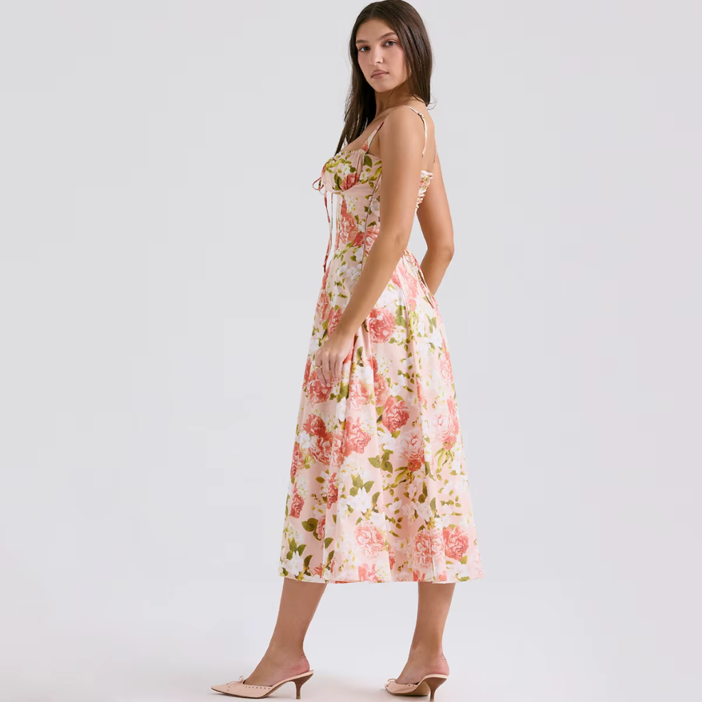 Vestido Longo Floral Valentina 4