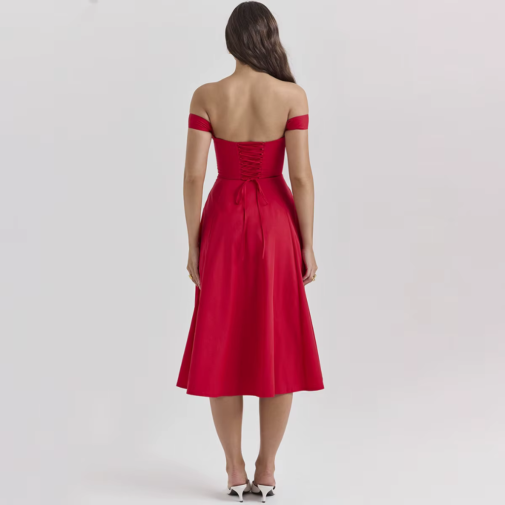 Vestido Midi Elegante Mirela 6