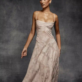 Vestido Longo Casual Chiara Rosa