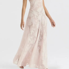 Vestido Longo Casual Chiara Rosa