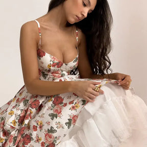 Vestido-Longo-Floral-Juliette-Modelo