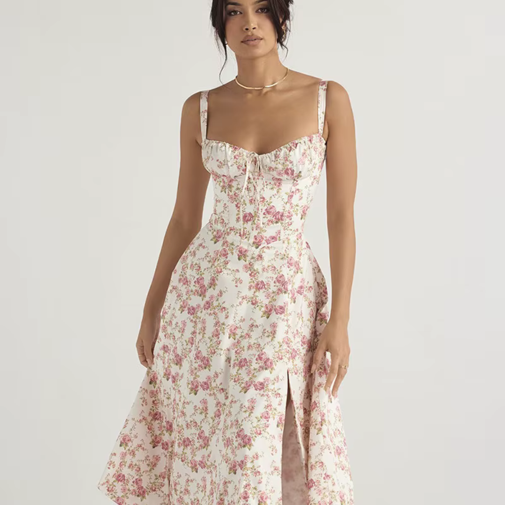 Vestido Longo Floral Amélie 4