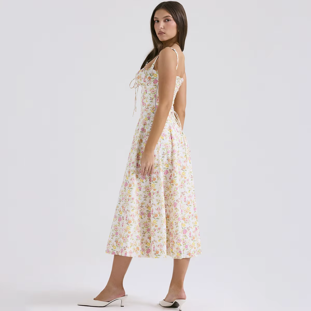 Vestido Longo Floral Dahlia 10