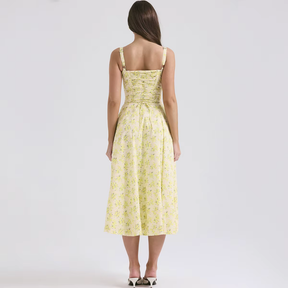 Vestido Longo Floral Dahlia 6
