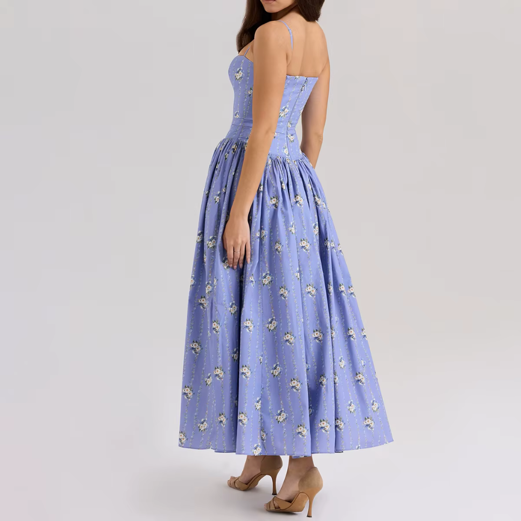 Vestido Longo Floral Eloise 7