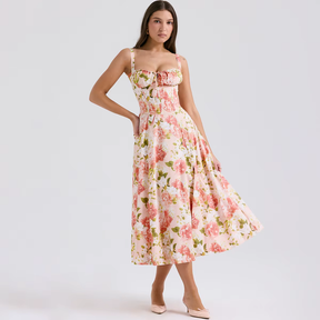 Vestido Longo Floral Valentina 2