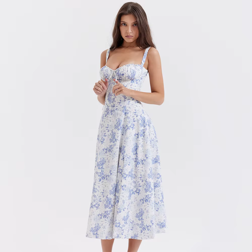 Vestido Longo Floral Valentina 5