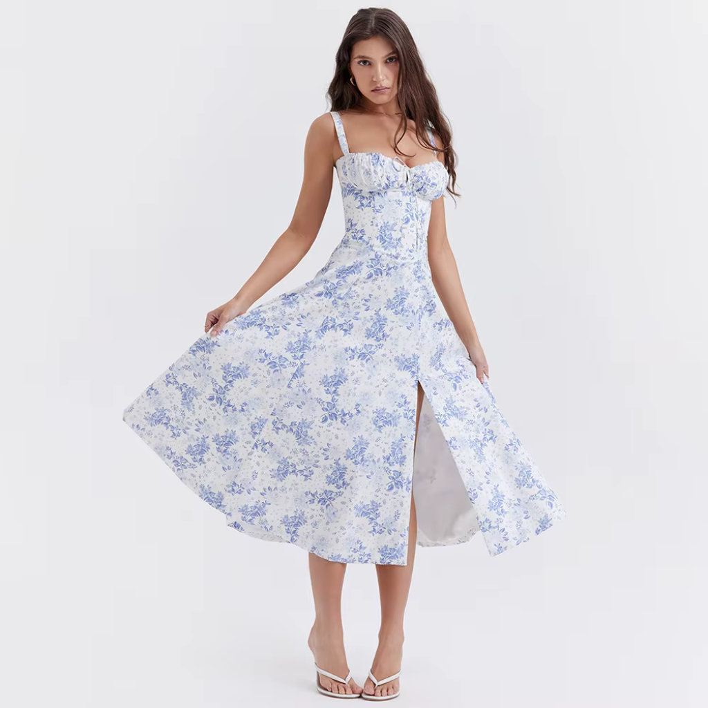 Vestido Longo Floral Valentina 8