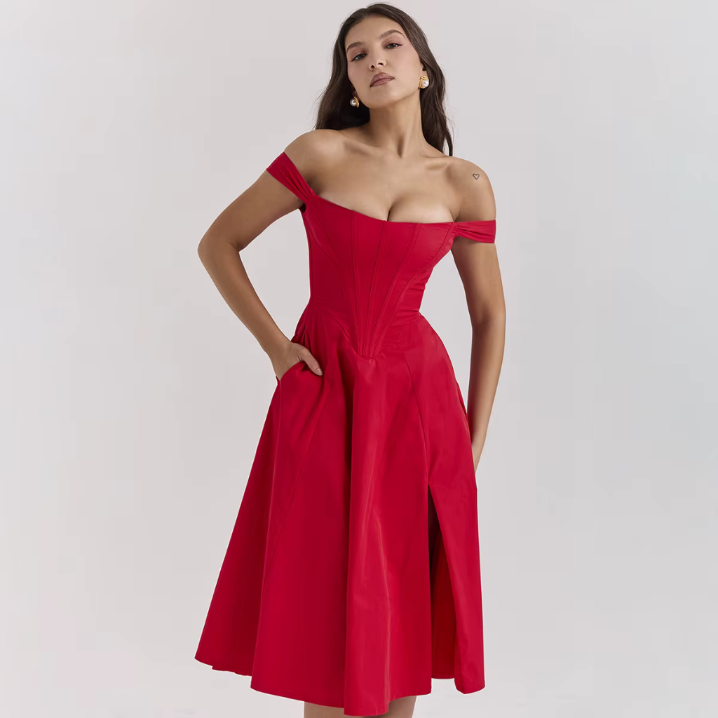 Vestido Midi Elegante Mirela 2