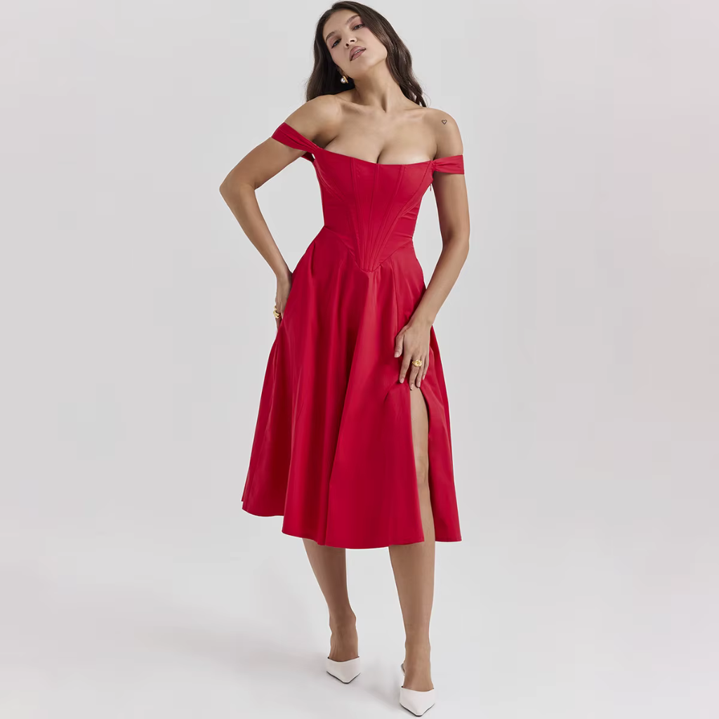 Vestido Midi Elegante Mirela 4