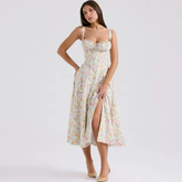 Vestido Midi Floral Aurora