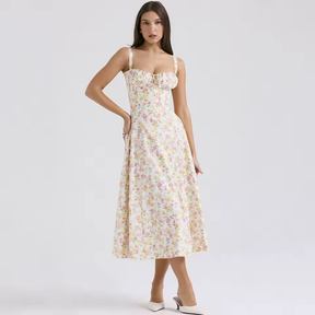 Vestido Midi Floral Aurora 2